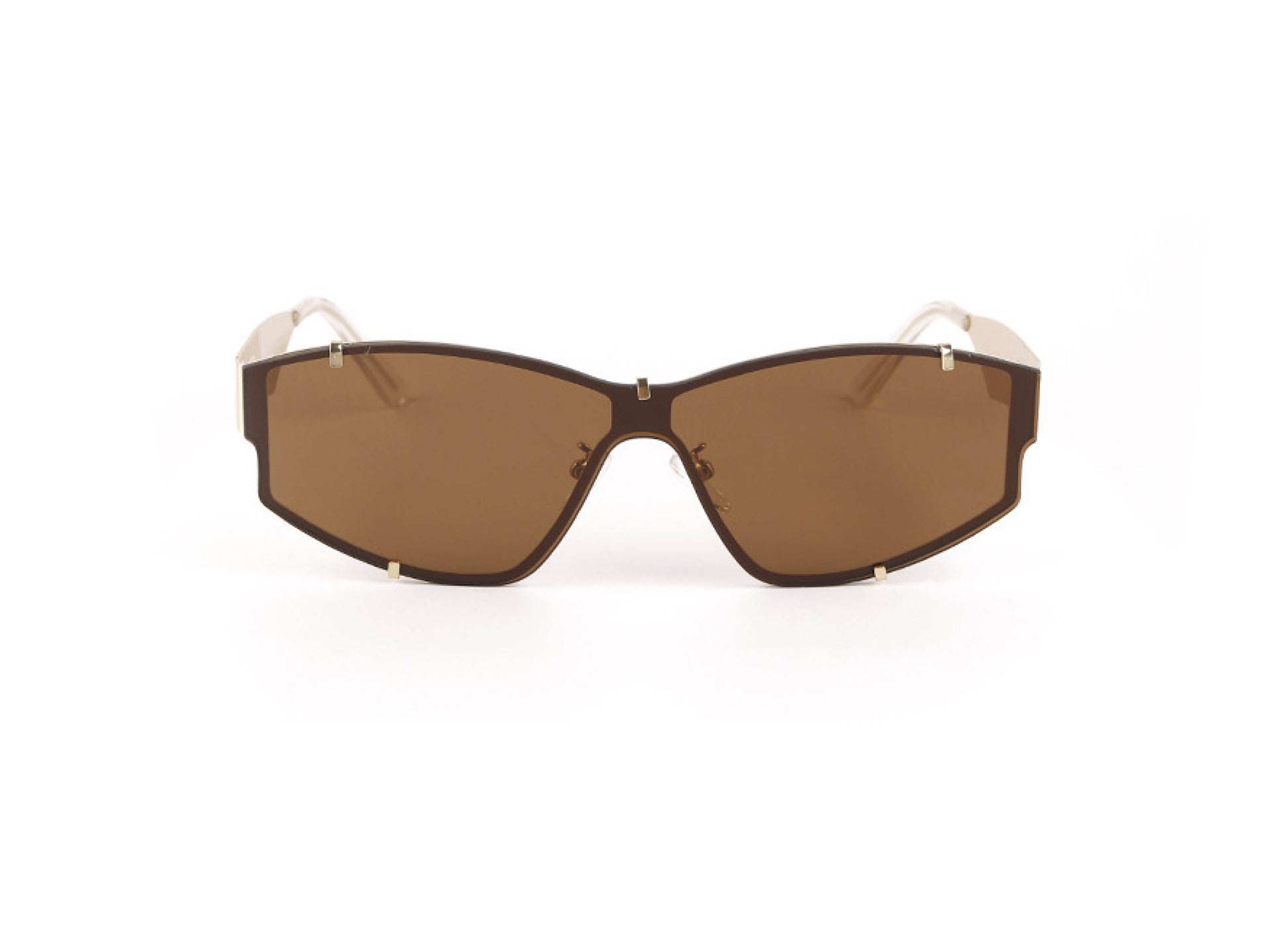 Occhiali da sole neri modello bruxelles base vista frontale ussess