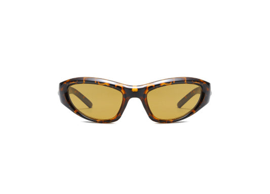 Occhiali da sole neri modello london vista frontale ussess